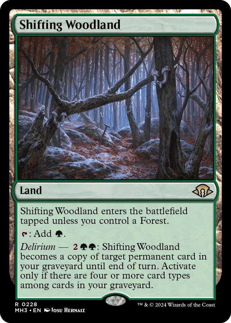 Image for Shifting Woodland [228] - Magic: The Gathering