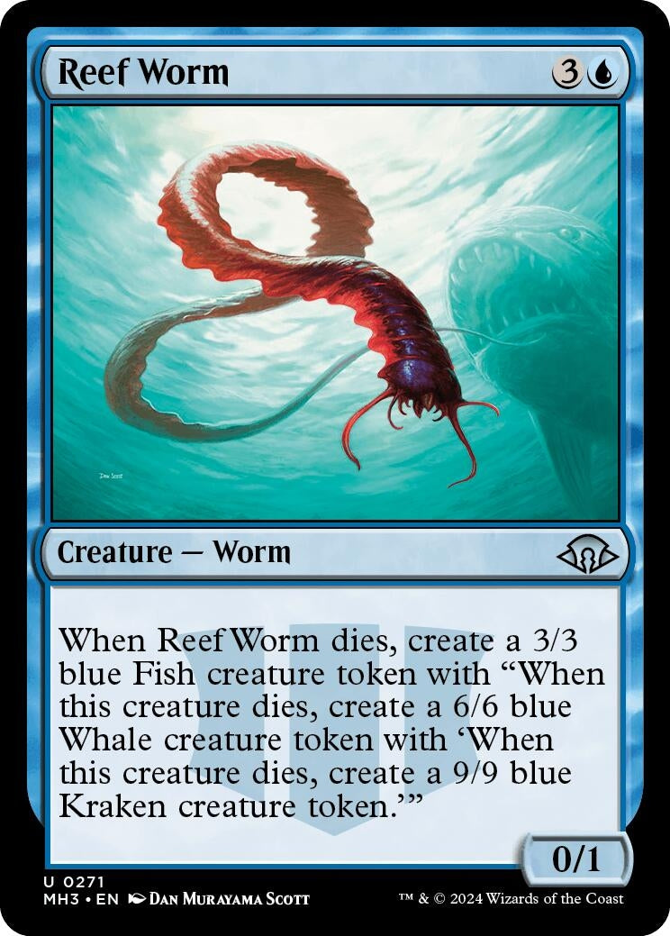 Image for Reef Worm [271] - Magic: The Gathering