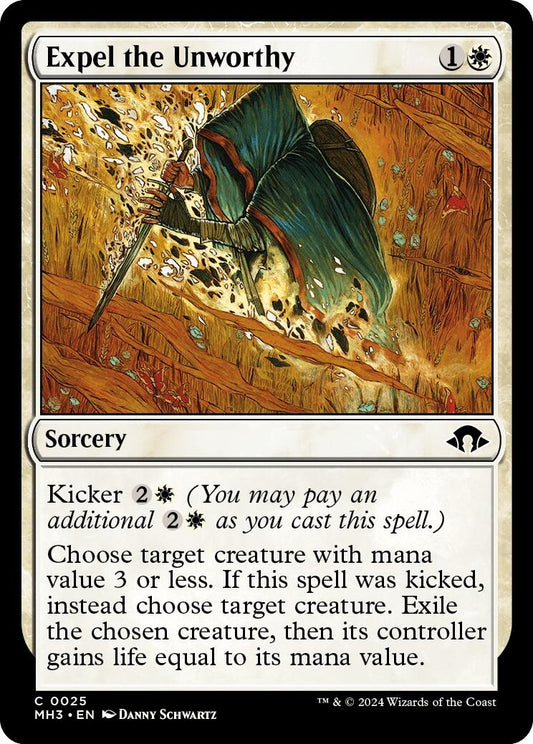 Image for Expel the Unworthy [25] - Magic: The Gathering