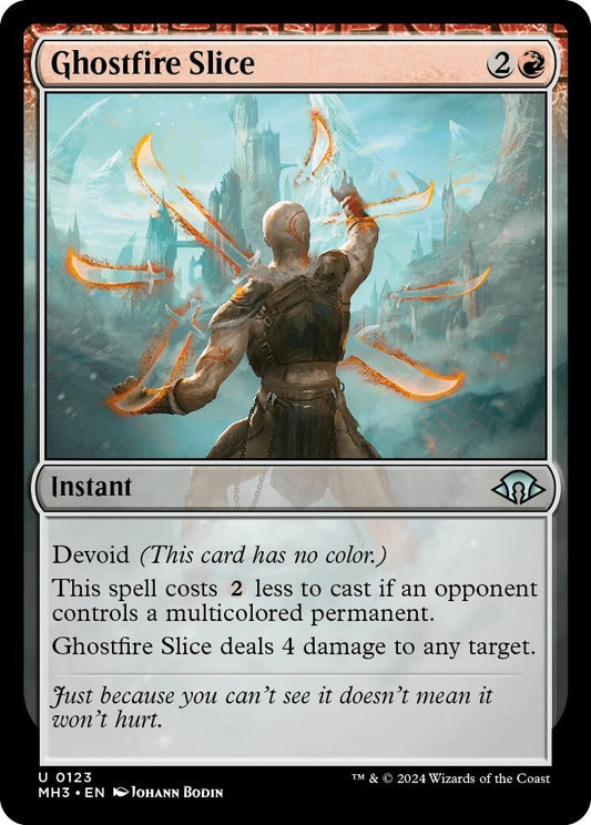 Image for Ghostfire Slice [123] - Magic: The Gathering