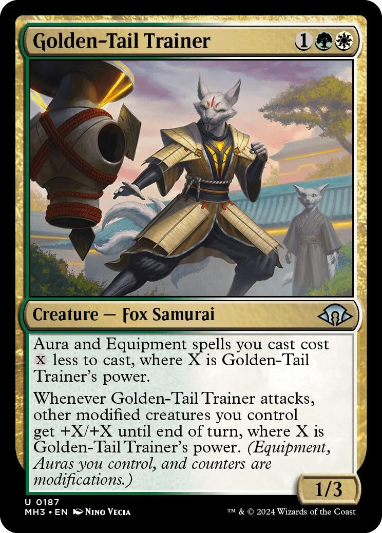 Image for Golden-Tail Trainer [187] - Magic: The Gathering