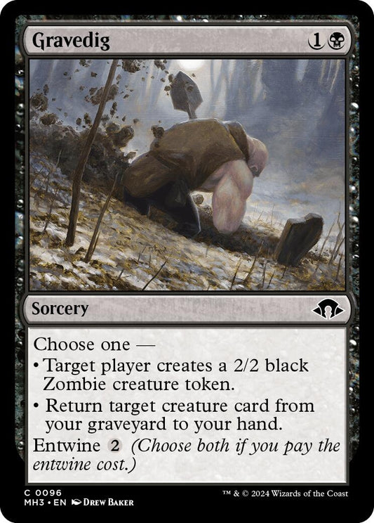 Image for Gravedig [96] - Magic: The Gathering