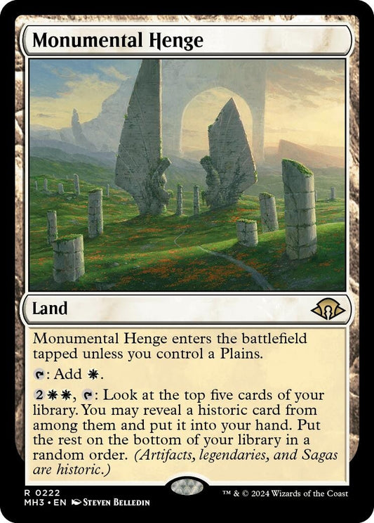 Image for Monumental Henge [222] - Magic: The Gathering