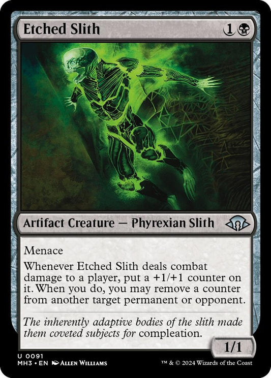 Image for Etched Slith [91] - Magic: The Gathering