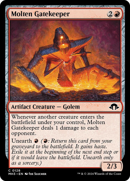 Image for Molten Gatekeeper [128] - Magic: The Gathering