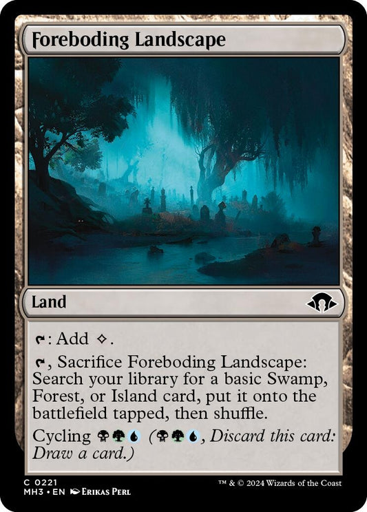 Image for Foreboding Landscape [221] - Magic: The Gathering