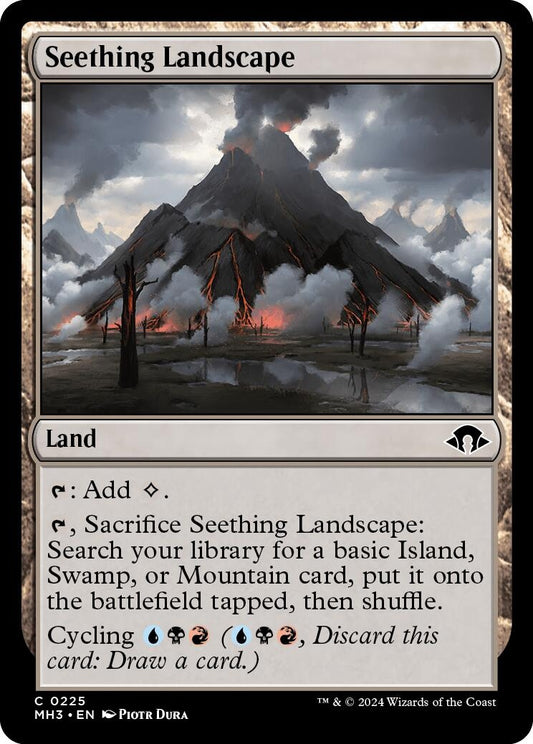 Image for Seething Landscape [225] - Magic: The Gathering