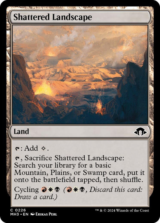 Image for Shattered Landscape [226] - Magic: The Gathering