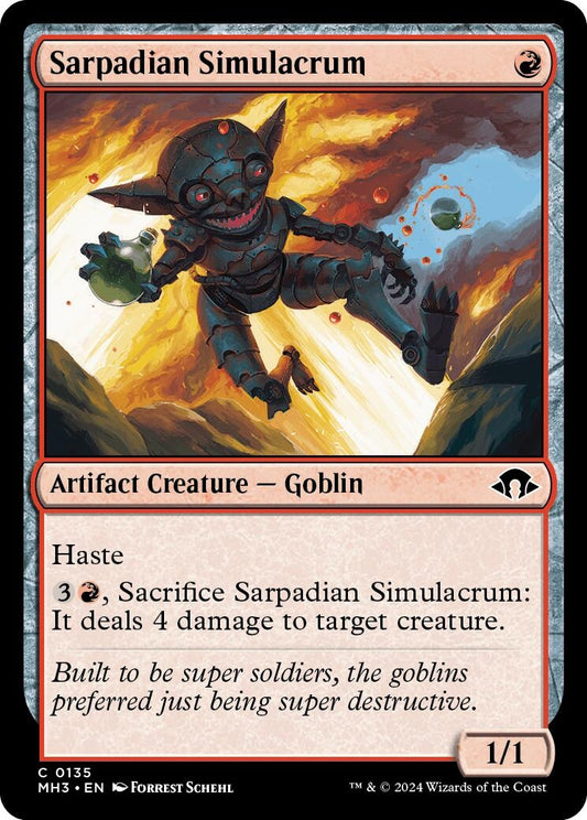 Image for Sarpadian Simulacrum [135] - Magic: The Gathering
