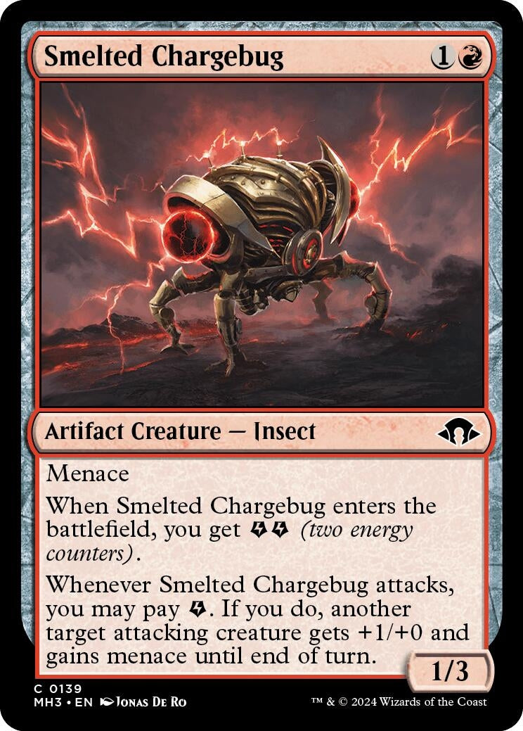 Image for Smelted Chargebug [139] - Magic: The Gathering