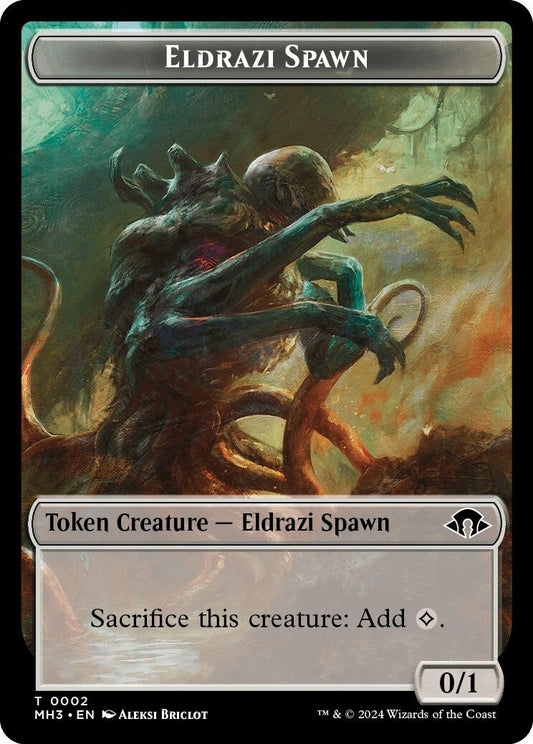 Image for Eldrazi Spawn // Energy Reserve Double-Sided Token [2 // 36] - Magic: The Gathering