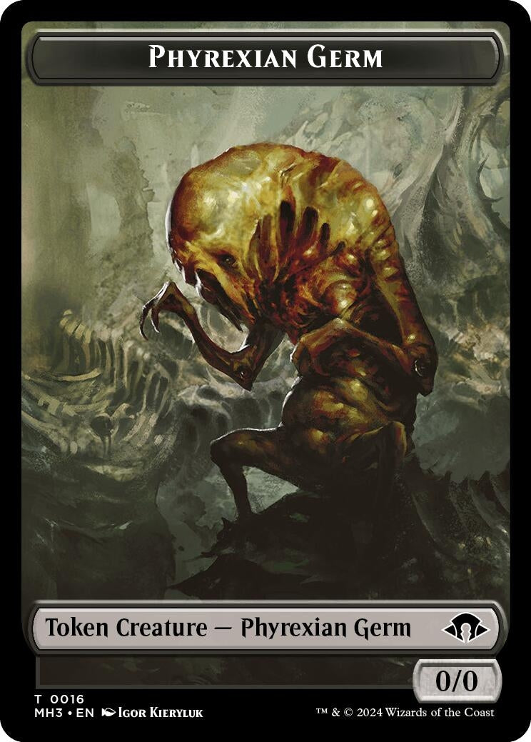 Image for Phyrexian Germ // Energy Reserve Double-Sided Token [16 // 36] - Magic: The Gathering