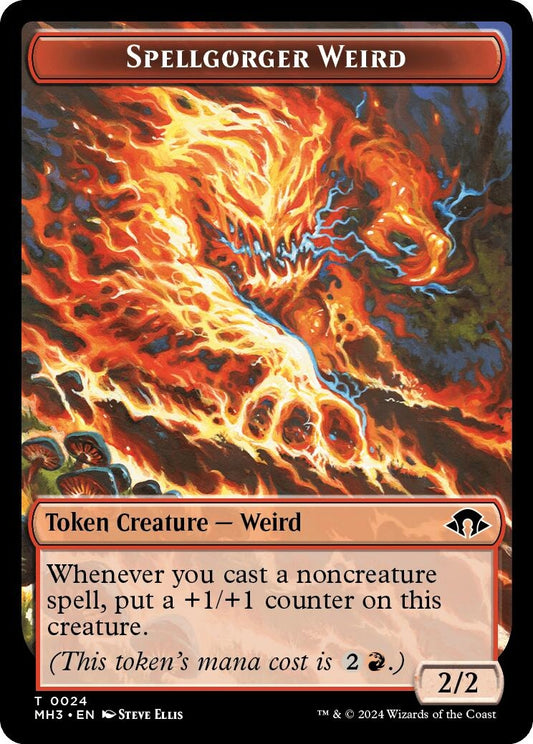 Image for Spellgorger Weird Token [24] - Magic: The Gathering