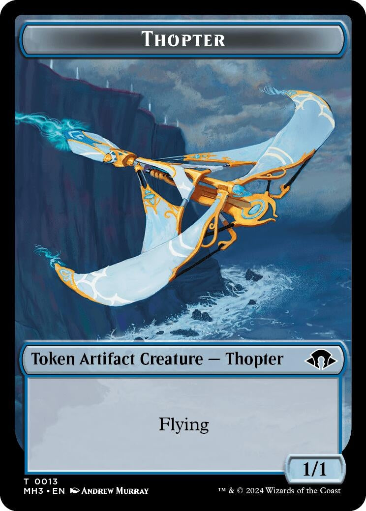 Image for Thopter Token [13] - Magic: The Gathering