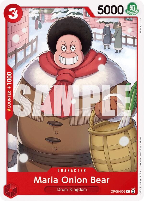 Image for Maria Onion Bear [OP08-009] - One Piece Card Game
