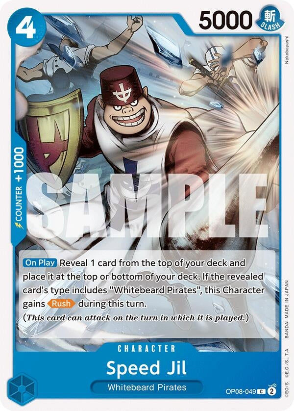Image for Speed Jil [OP08-049] - One Piece Card Game