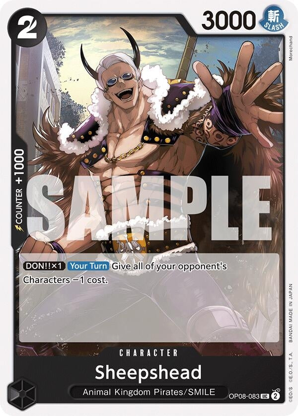 Image for Sheepshead [OP08-083] - One Piece Card Game