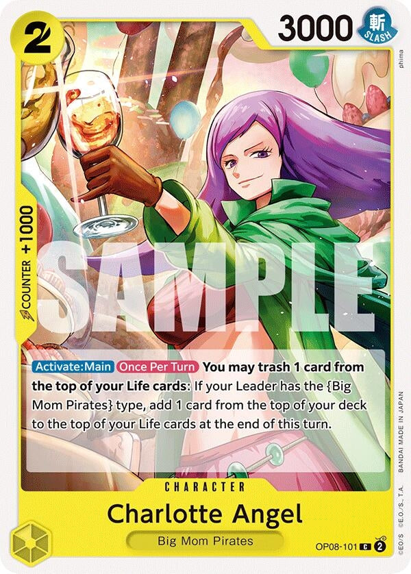 Image for Charlotte Angel [OP08-101] - One Piece Card Game