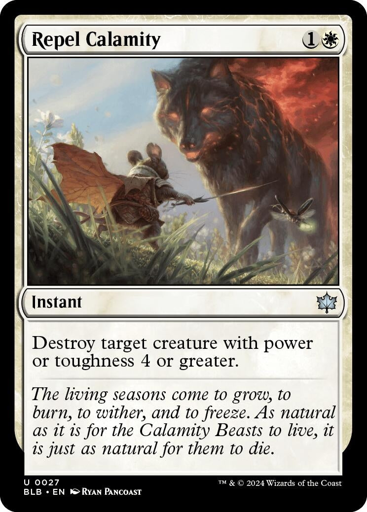 Image for Repel Calamity [27] - Magic: The Gathering