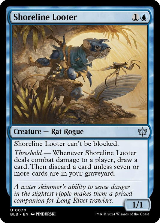 Image for Shoreline Looter [70] - Magic: The Gathering