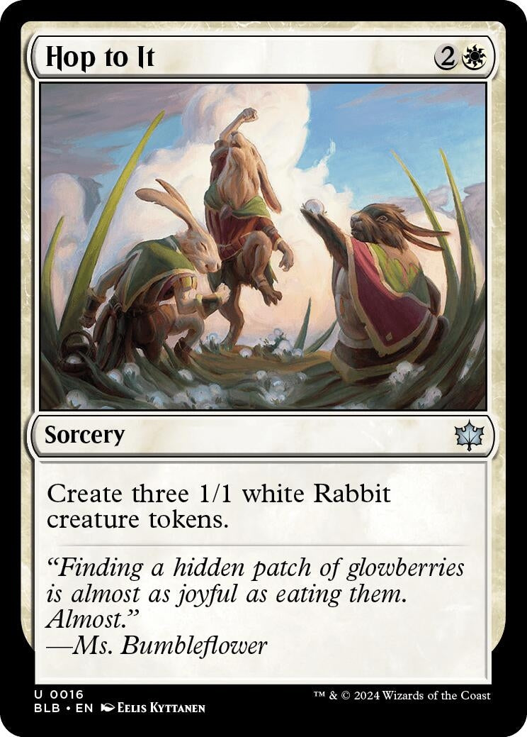 Image for Hop to It [16] - Magic: The Gathering