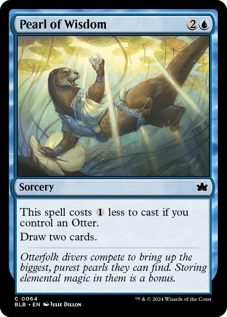 Image for Pearl of Wisdom [64] - Magic: The Gathering