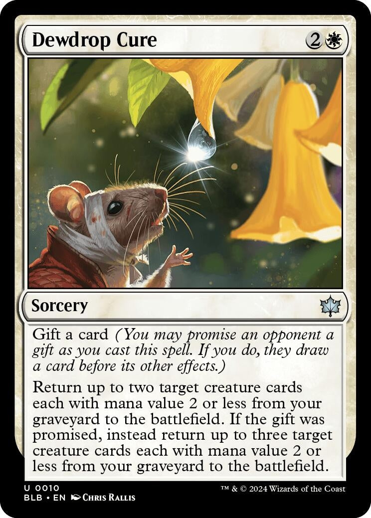 Image for Dewdrop Cure [10] - Magic: The Gathering
