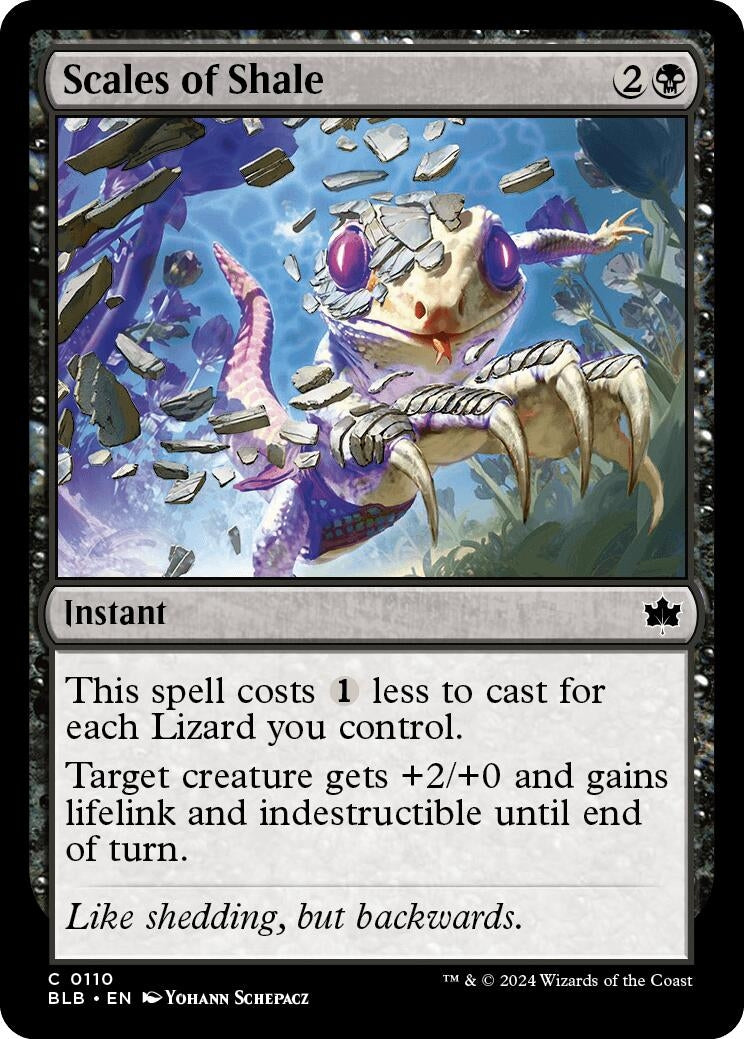 Image for Scales of Shale [110] - Magic: The Gathering