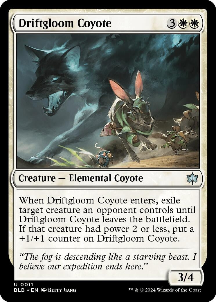 Image for Driftgloom Coyote [11] - Magic: The Gathering