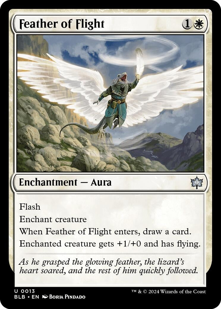Image for Feather of Flight [13] - Magic: The Gathering