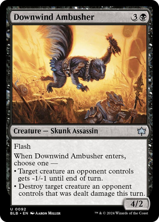 Image for Downwind Ambusher [92] - Magic: The Gathering