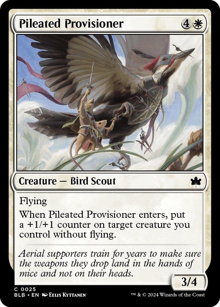 Image for Pileated Provisioner [25] - Magic: The Gathering
