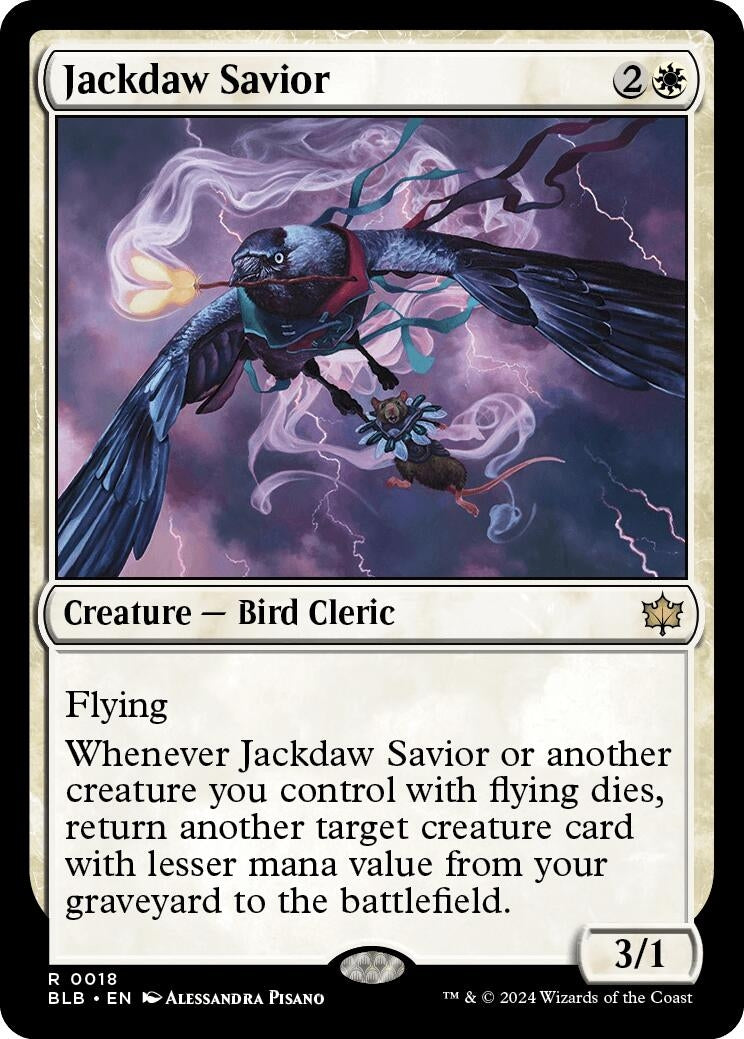 Image for Jackdaw Savior [18] - Magic: The Gathering