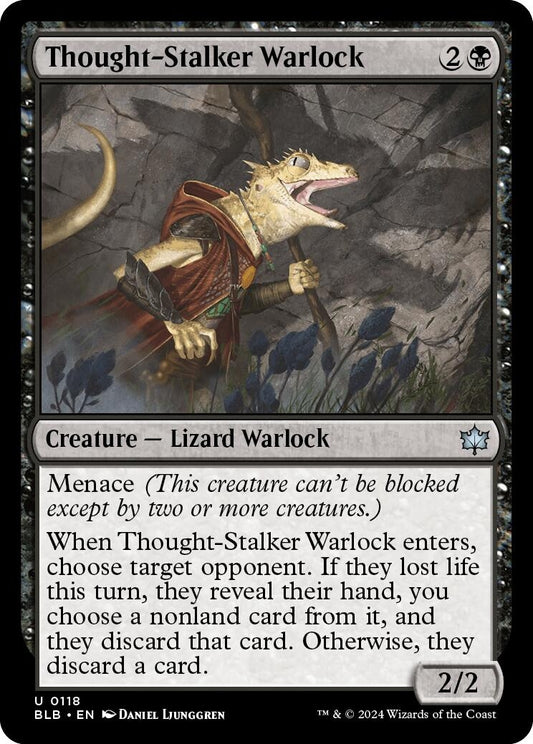 Image for Thought-Stalker Warlock [118] - Magic: The Gathering