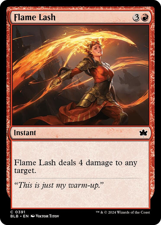 Image for Flame Lash [391] - Magic: The Gathering