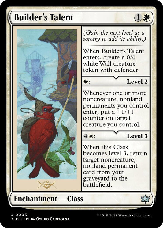 Image for Builder's Talent [5] - Magic: The Gathering