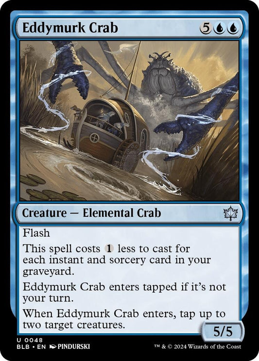 Image for Eddymurk Crab [48] - Magic: The Gathering