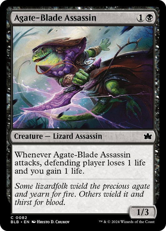 Image for Agate-Blade Assassin [82] - Magic: The Gathering