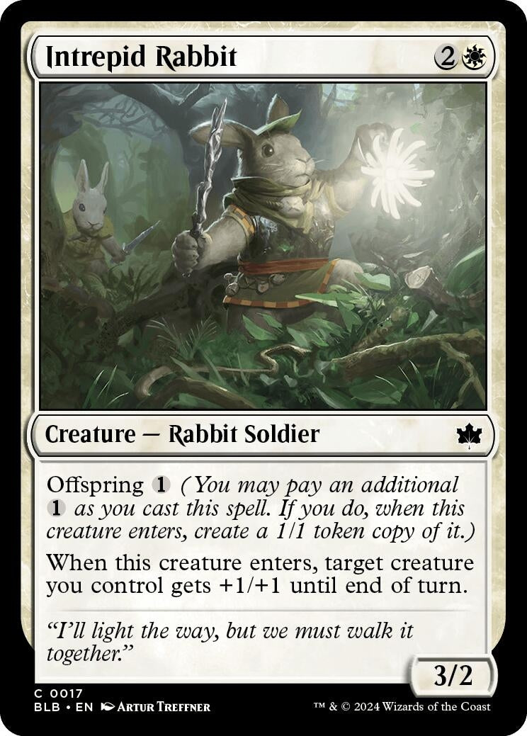 Image for Intrepid Rabbit [17] - Magic: The Gathering