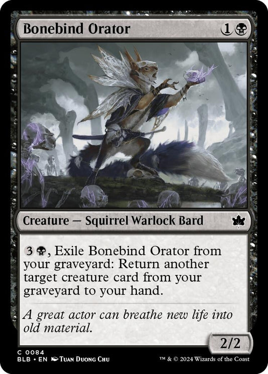 Image for Bonebind Orator [84] - Magic: The Gathering