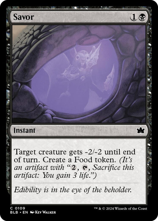 Image for Savor [109] - Magic: The Gathering