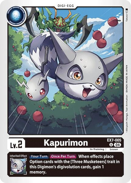 Image for Kapurimon [EX7-005 U] - Digimon Card Game