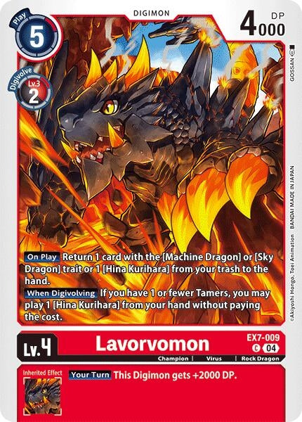 Image for Lavorvomon [EX7-009 C] - Digimon Card Game