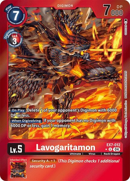 Image for Lavogaritamon (Foil) [EX7-012 U] - Digimon Card Game