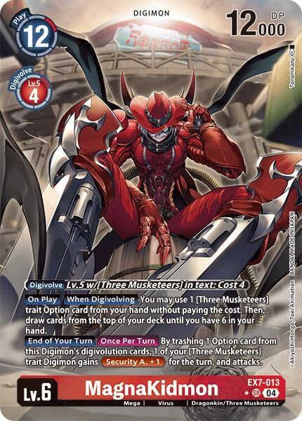 Image for MagnaKidmon (Alternate Art) [EX7-013 SR] - Digimon Card Game