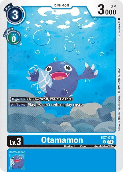 Image for Otamamon [EX7-015 U] - Digimon Card Game