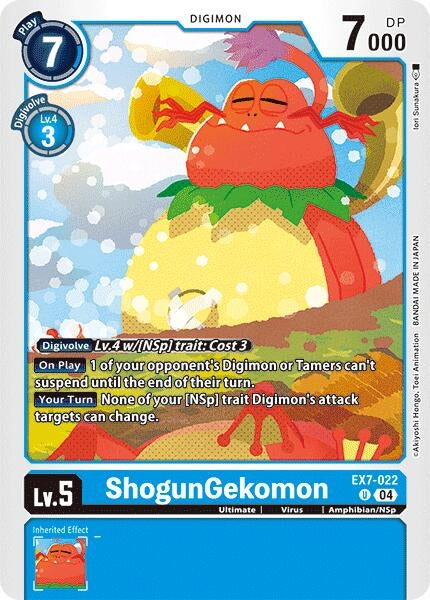 Image for ShogunGekomon [EX7-022 U] - Digimon Card Game