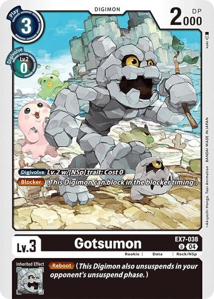 Image for Gotsumon [EX7-038 U] - Digimon Card Game
