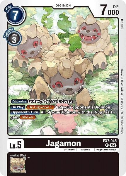 Image for Jagamon [EX7-045 C] - Digimon Card Game