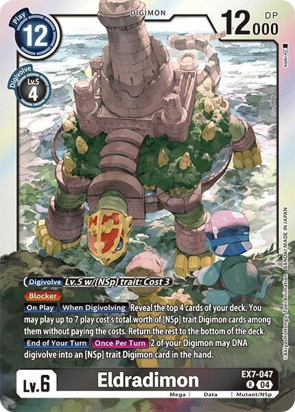 Image for Eldradimon [EX7-047 R] - Digimon Card Game